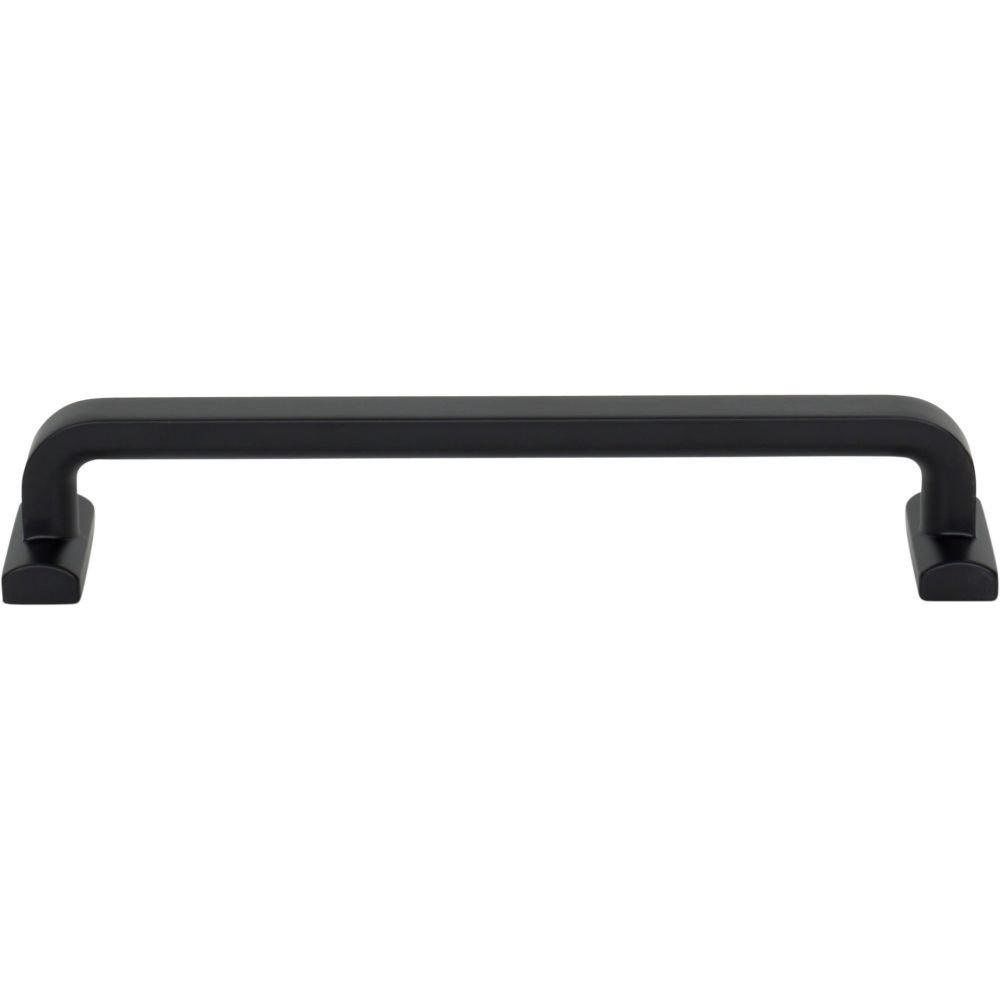 Top Knobs TK3164BLK Harrison Pull 6 5/16" Center to Center in Flat Black